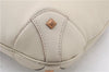 Authentic GUCCI New Jackie Shoulder Bag Leather GG Canvas 120888 Ivory 2782E