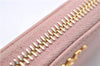 Authentic PRADA Saffiano Metal Leather Long Wallet Purse 1ML506 Pink 2782F