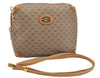 Authentic GUCCI Micro GG PVC Leather Shoulder Cross Body Bag Brown Junk 2782I