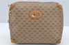 Authentic GUCCI Micro GG PVC Leather Shoulder Cross Body Bag Brown Junk 2782I