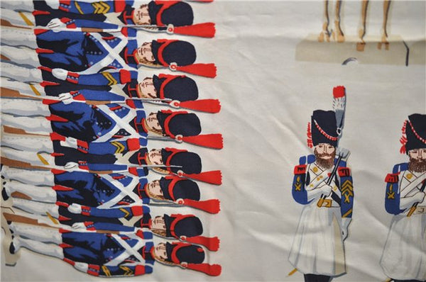 Authentic HERMES Carre 90 Scarf "LA GRANDE ARMEE" Silk Red 2783D