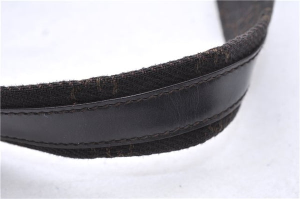 Authentic GUCCI Shoulder Hand Bag Purse GG Canvas Leather 105649 Brown 2784E