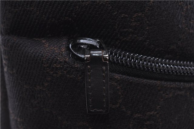 Authentic GUCCI Shoulder Hand Bag Purse GG Canvas Leather 105649 Brown 2784E
