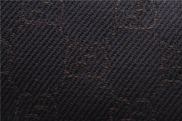 Authentic GUCCI Shoulder Hand Bag Purse GG Canvas Leather 105649 Brown 2784E