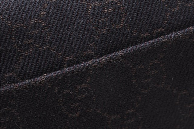 Authentic GUCCI Shoulder Hand Bag Purse GG Canvas Leather 105649 Brown 2784E