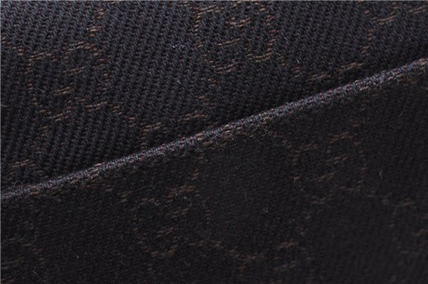 Authentic GUCCI Shoulder Hand Bag Purse GG Canvas Leather 105649 Brown 2784E