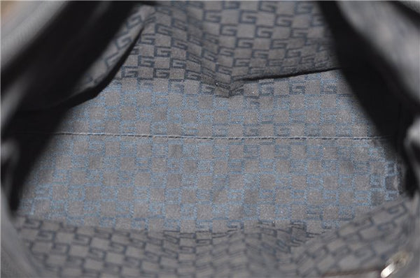 Authentic GUCCI Shoulder Hand Bag Purse GG Canvas Leather 105649 Brown 2784E