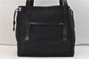 Authentic GUCCI Shoulder Hand Bag Purse GG Canvas Leather 0190493 Black 2785E