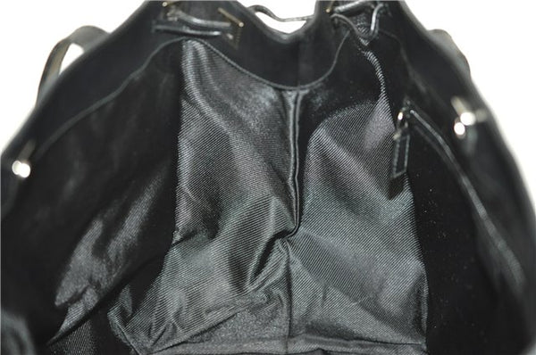 Authentic GUCCI Shoulder Hand Bag Purse GG Canvas Leather 0190493 Black 2785E