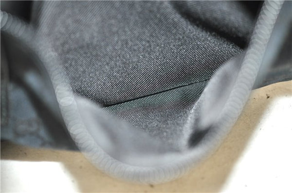 Authentic GUCCI Shoulder Hand Bag Purse GG Canvas Leather 0190493 Black 2785E