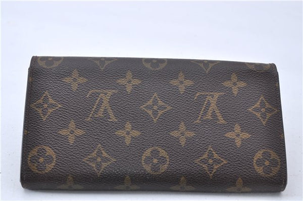 Auth Louis Vuitton Monogram Pochette Porte Monnaie Credit Wallet M61726 LV 2786F