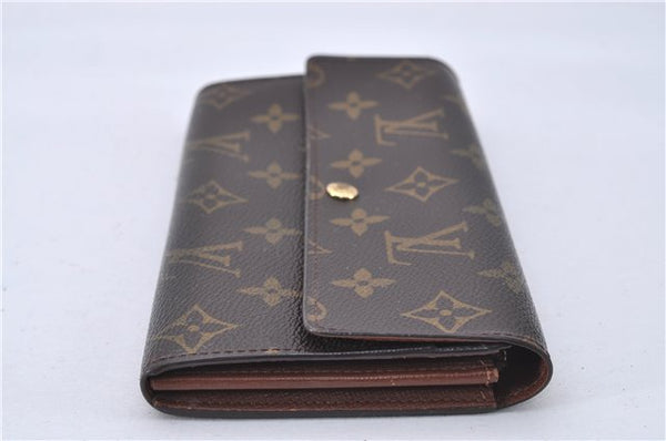 Auth Louis Vuitton Monogram Pochette Porte Monnaie Credit Wallet M61726 LV 2786F