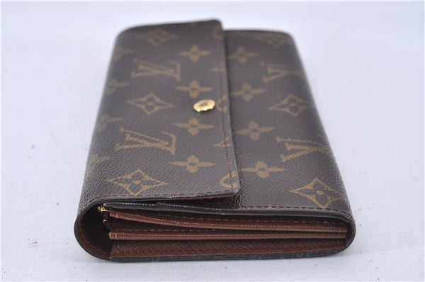 Auth Louis Vuitton Monogram Pochette Porte Monnaie Credit Wallet M61726 LV 2786F