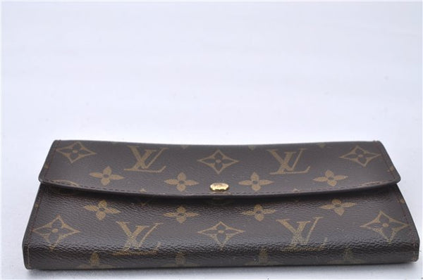 Auth Louis Vuitton Monogram Pochette Porte Monnaie Credit Wallet M61726 LV 2786F