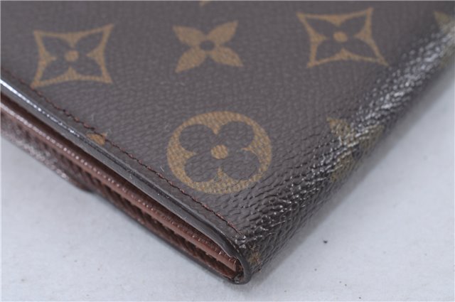 Auth Louis Vuitton Monogram Pochette Porte Monnaie Credit Wallet M61726 LV 2786F