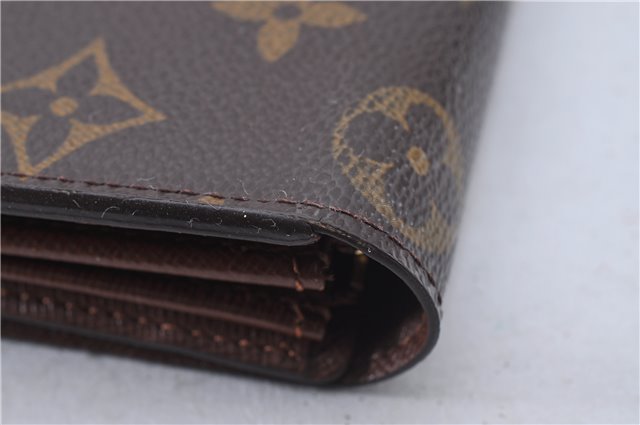 Auth Louis Vuitton Monogram Pochette Porte Monnaie Credit Wallet M61726 LV 2786F