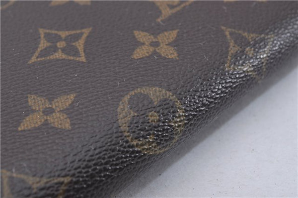 Auth Louis Vuitton Monogram Pochette Porte Monnaie Credit Wallet M61726 LV 2786F