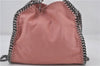 Authentic Stella McCartney Falabella Mini Shoulder Hand Bag Leather Pink 2787E