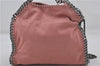 Authentic Stella McCartney Falabella Mini Shoulder Hand Bag Leather Pink 2787E