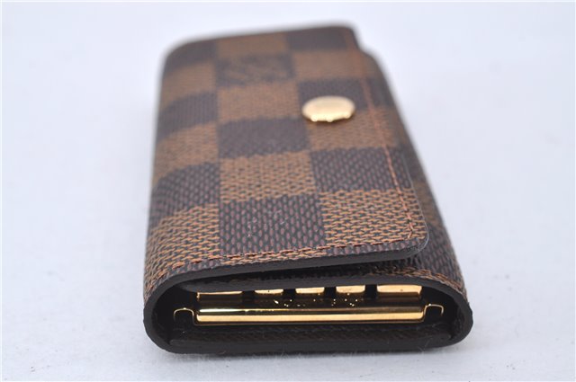 Authentic Louis Vuitton Damier Multicles 4 Key Case Holder N62631 LV Box 2787F