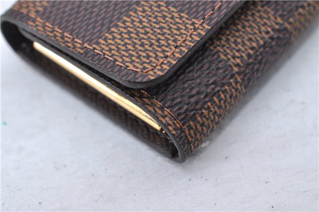 Authentic Louis Vuitton Damier Multicles 4 Key Case Holder N62631 LV Box 2787F