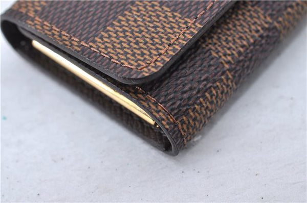 Authentic Louis Vuitton Damier Multicles 4 Key Case Holder N62631 LV Box 2787F