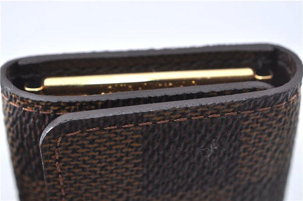 Authentic Louis Vuitton Damier Multicles 4 Key Case Holder N62631 LV Box 2787F