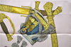 Authentic HERMES Carre 90 Scarf "GRAND UNIFORME" Silk Pink 2788D