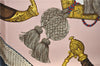 Authentic HERMES Carre 90 Scarf "GRAND UNIFORME" Silk Pink 2788D