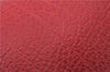 Authentic BURBERRY Vintage Leather Shoulder Cross Body Bag Purse Red 2788E