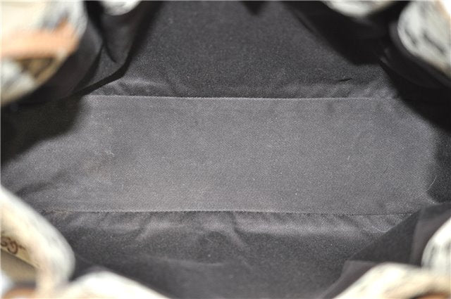 Authentic GUCCI Shoulder Hand Bag Purse GG Canvas Leather 101919 Brown 2789E