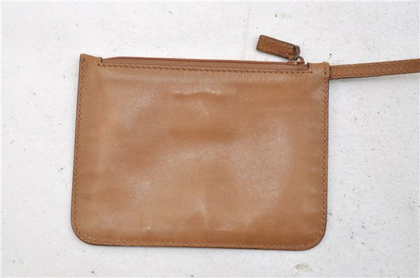 Authentic GUCCI Shoulder Hand Bag Purse GG Canvas Leather 101919 Brown 2789E