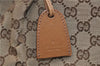 Authentic GUCCI Shoulder Hand Bag Purse GG Canvas Leather 101919 Brown 2789E
