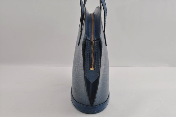 Authentic Louis Vuitton Epi Saint Jacques Hand Bag Blue M52275 LV 2790I