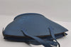 Authentic Louis Vuitton Epi Saint Jacques Hand Bag Blue M52275 LV 2790I