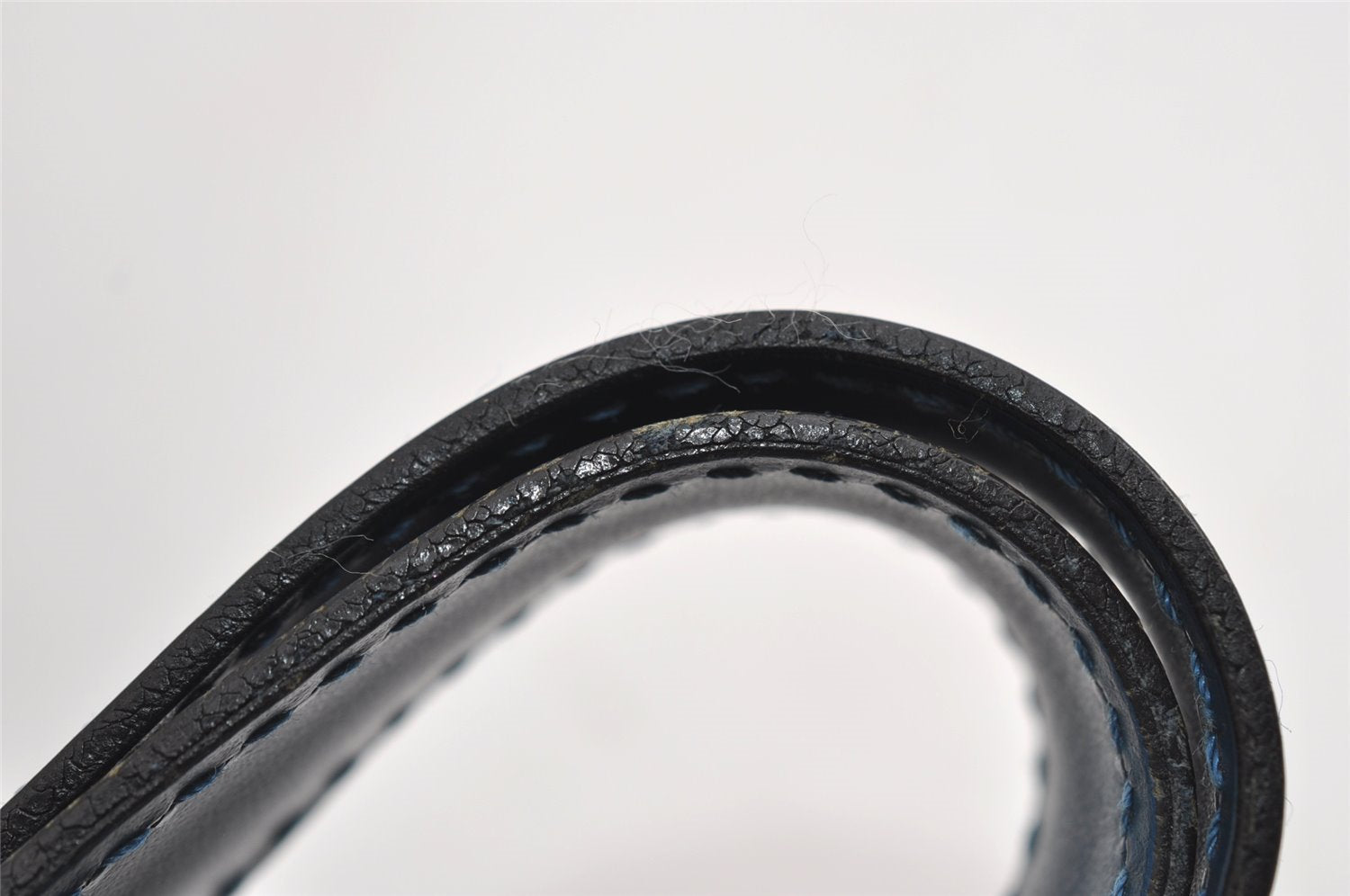 Authentic Louis Vuitton Epi Saint Jacques Hand Bag Blue M52275 LV 2790I