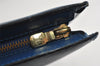 Authentic Louis Vuitton Epi Saint Jacques Hand Bag Blue M52275 LV 2790I