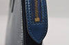 Authentic Louis Vuitton Epi Saint Jacques Hand Bag Blue M52275 LV 2790I