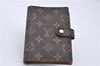 Authentic Louis Vuitton Monogram Agenda PM Notebook Cover R20005 LV 2791F