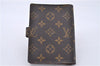 Authentic Louis Vuitton Monogram Agenda PM Notebook Cover R20005 LV 2791F
