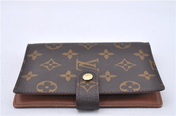 Authentic Louis Vuitton Monogram Agenda PM Notebook Cover R20005 LV 2791F
