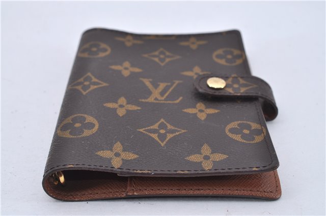 Authentic Louis Vuitton Monogram Agenda PM Notebook Cover R20005 LV 2791F