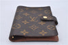 Authentic Louis Vuitton Monogram Agenda PM Notebook Cover R20005 LV 2791F