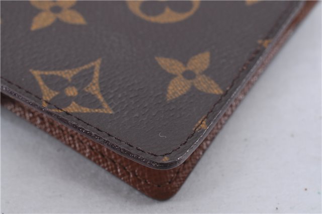 Authentic Louis Vuitton Monogram Agenda PM Notebook Cover R20005 LV 2791F