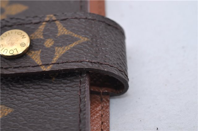 Authentic Louis Vuitton Monogram Agenda PM Notebook Cover R20005 LV 2791F