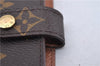 Authentic Louis Vuitton Monogram Agenda PM Notebook Cover R20005 LV 2791F