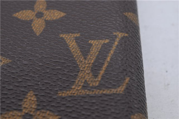 Authentic Louis Vuitton Monogram Agenda PM Notebook Cover R20005 LV 2791F