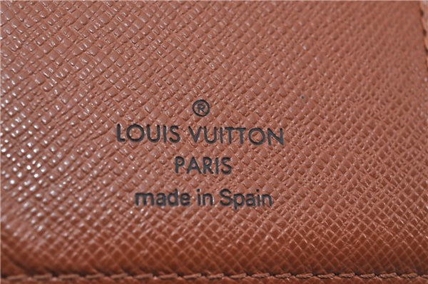 Authentic Louis Vuitton Monogram Agenda PM Notebook Cover R20005 LV 2791F