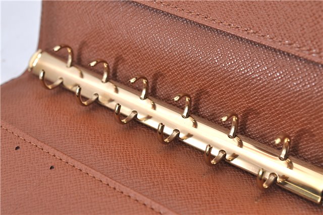 Authentic Louis Vuitton Monogram Agenda PM Notebook Cover R20005 LV 2791F