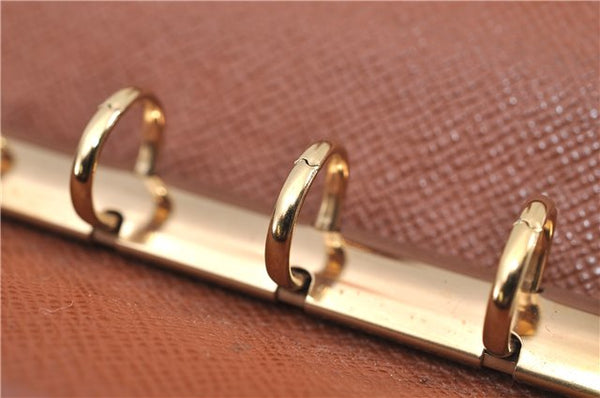 Authentic Louis Vuitton Monogram Agenda PM Notebook Cover R20005 LV 2791F
